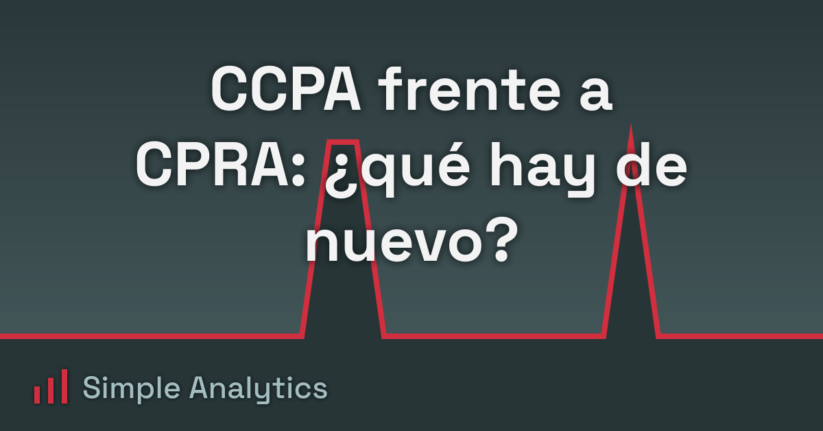 CCPA frente a CPRA: ¿qué hay de nuevo?