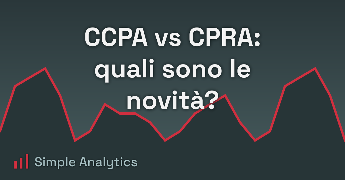 CCPA vs CPRA: quali sono le novità?