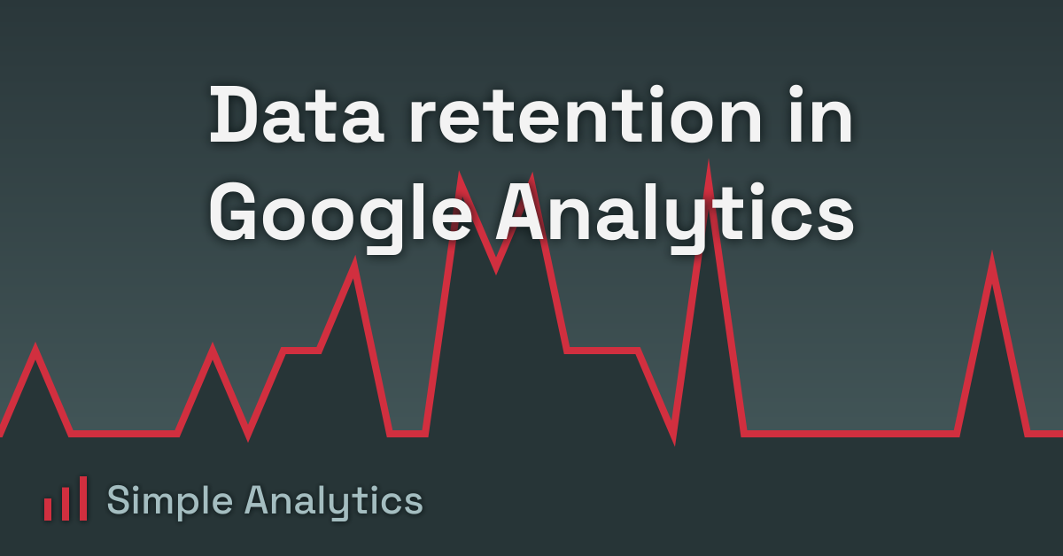 Data retention in Google Analytics