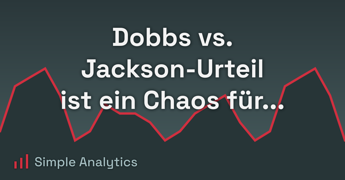 Dobbs vs. Jackson-Urteil ist ein Chaos für den Datenschutz