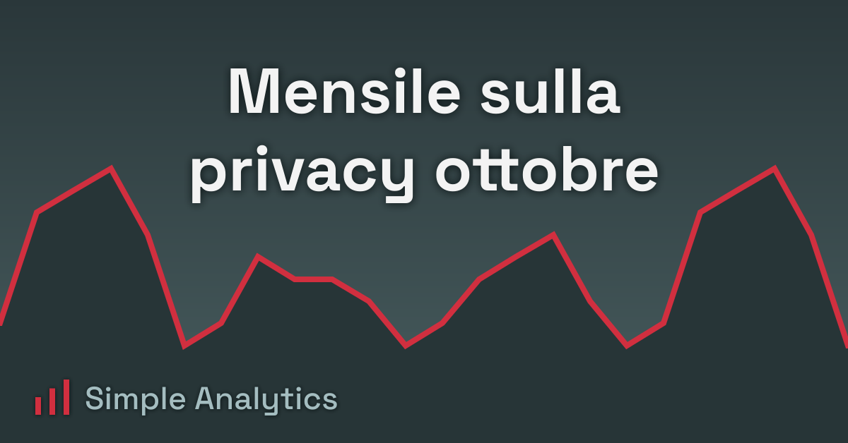 Mensile sulla privacy ottobre