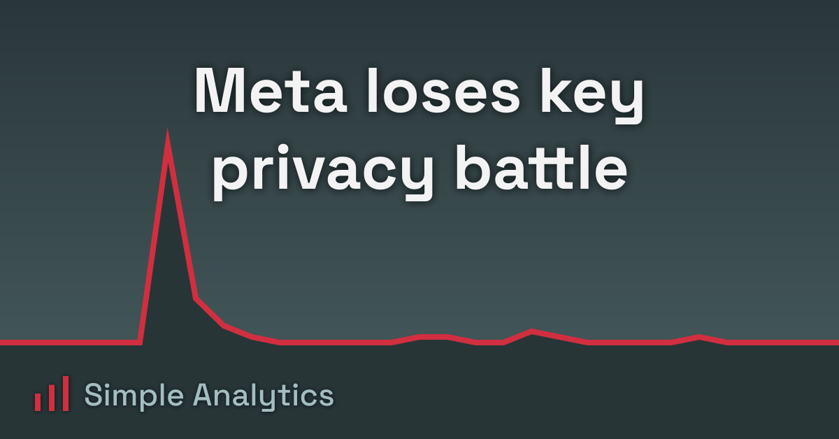 Meta loses key privacy battle