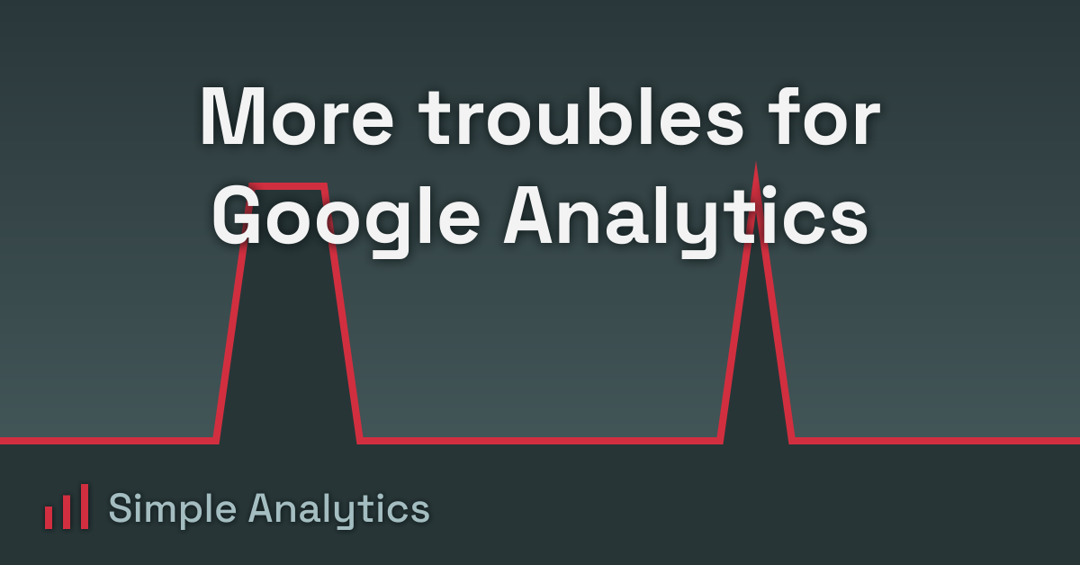 More troubles for Google Analytics
