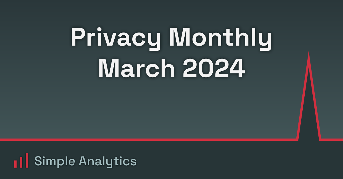 Privacy Monthly March 2024