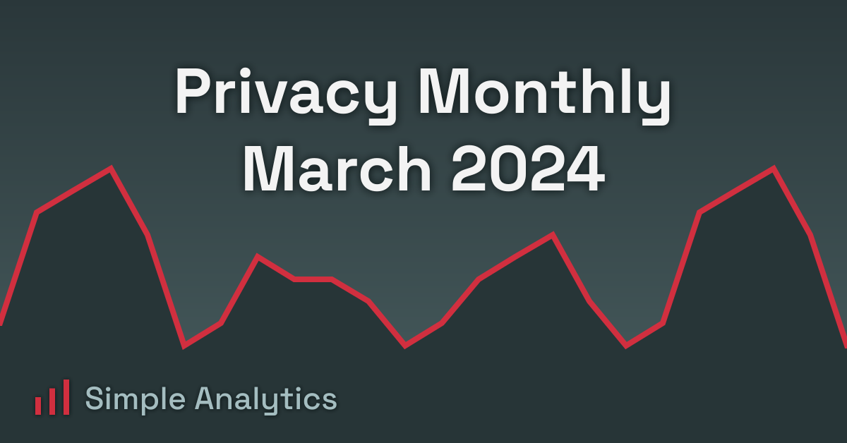 Privacy Monthly March 2024