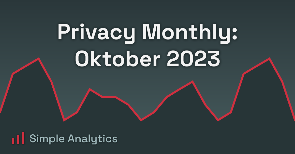 Privacy Monthly: Oktober 2023