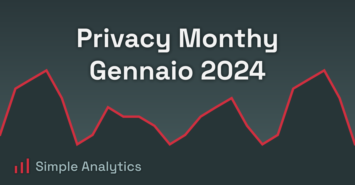 Privacy Monthy Gennaio 2024