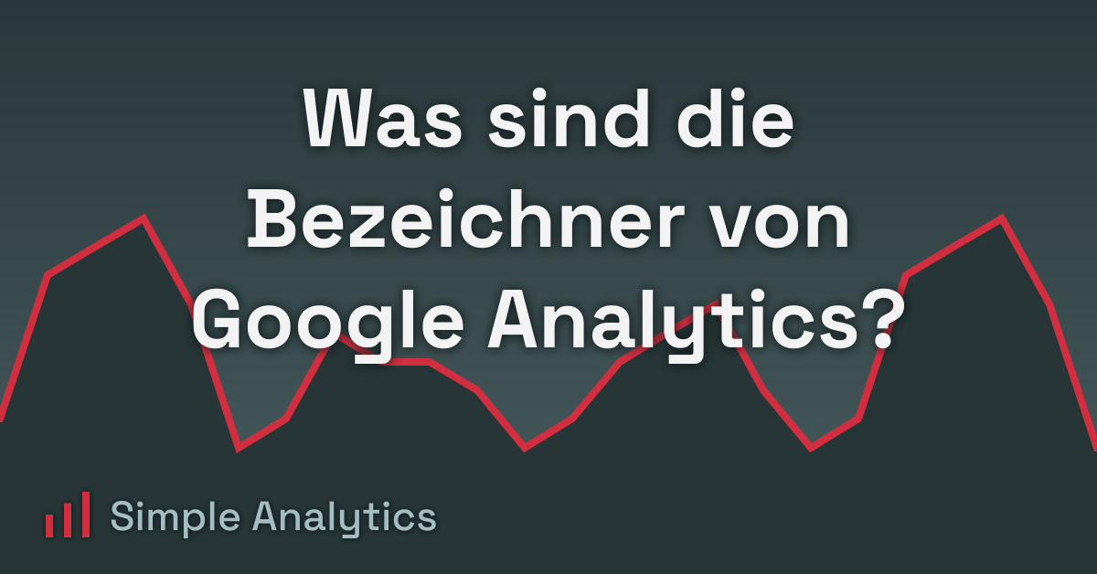 Was sind die Bezeichner von Google Analytics?