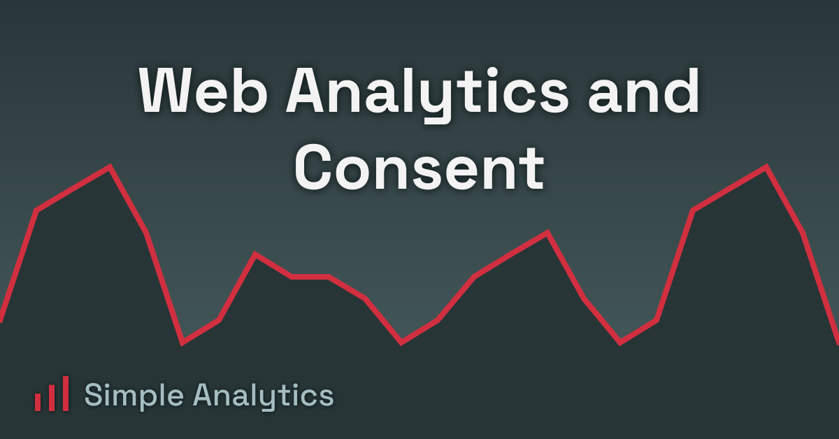 Web Analytics and Consent