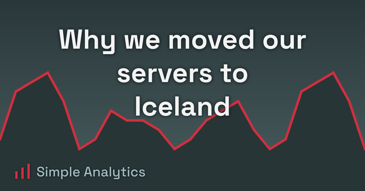 Why we moved our servers to Iceland